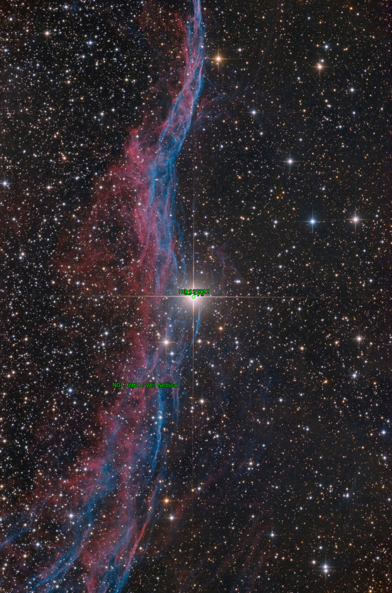 Sternkarten-Overlay (Astrometry.net)