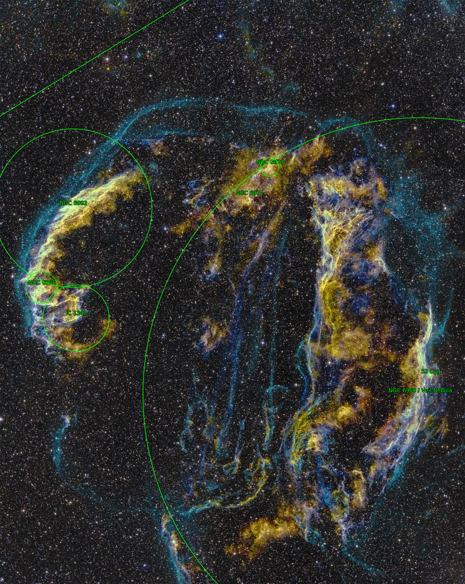 Sternkarten-Overlay (Astrometry.net)