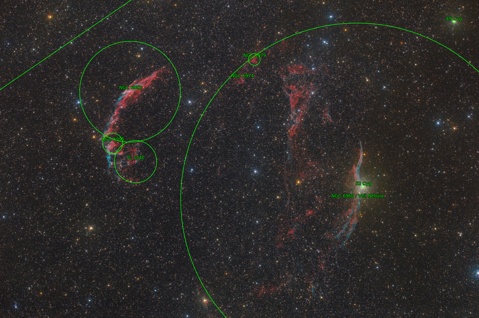 Sternkarten-Overlay (Astrometry.net)