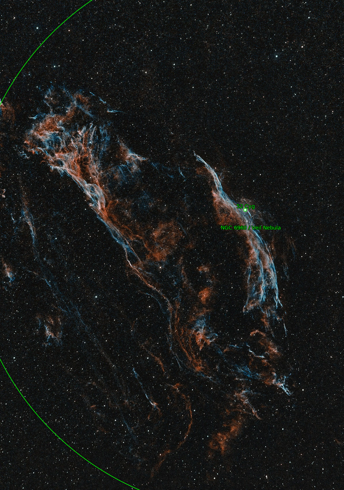 Sternkarten-Overlay (Astrometry.net)
