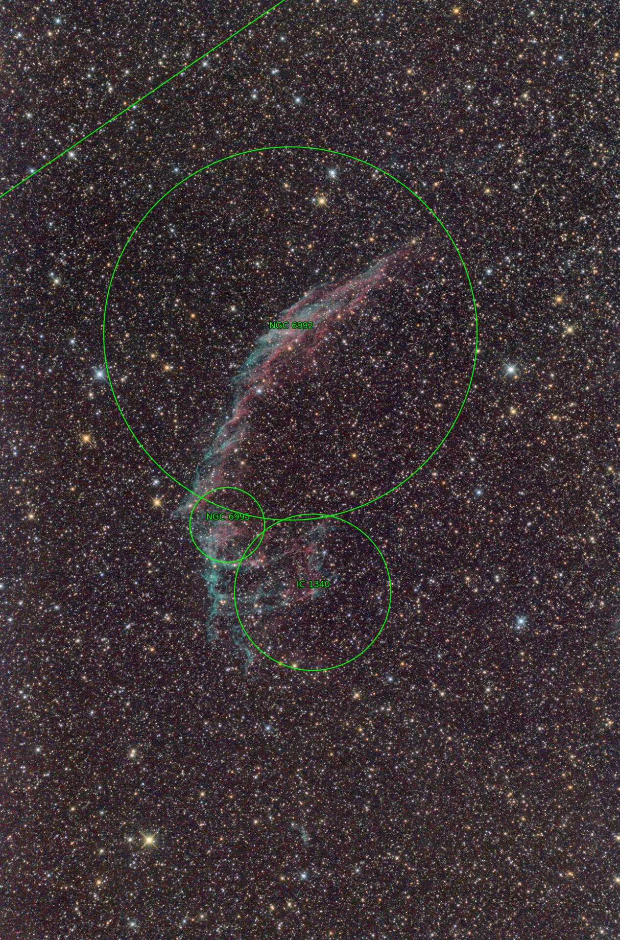 Sternkarten-Overlay (Astrometry.net)