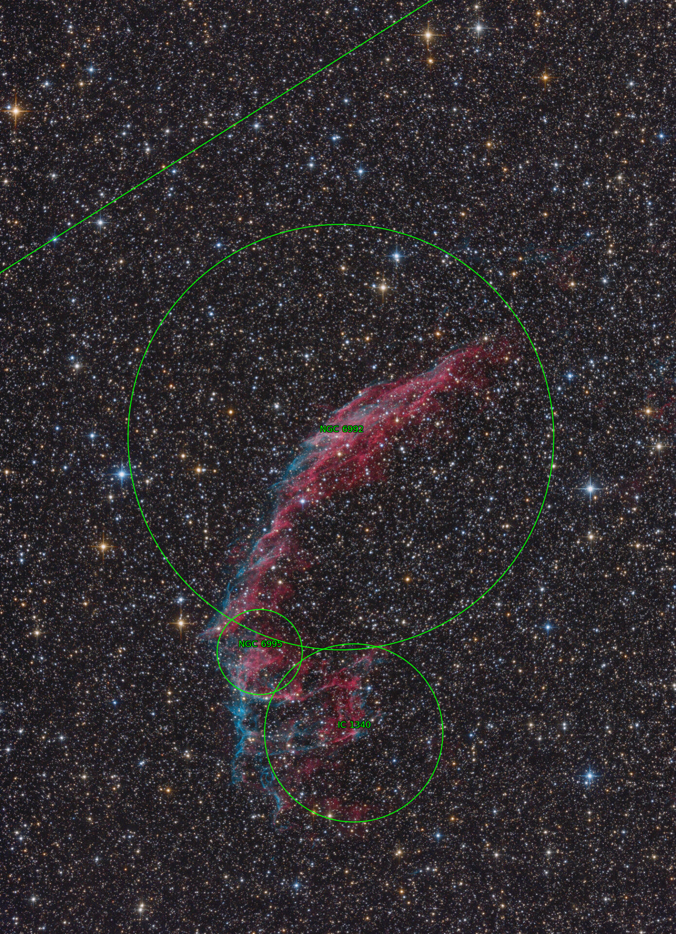 Sternkarten-Overlay (Astrometry.net)