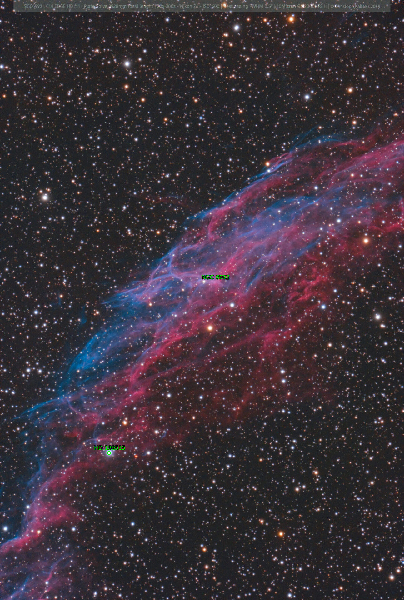 Sternkarten-Overlay (Astrometry.net)