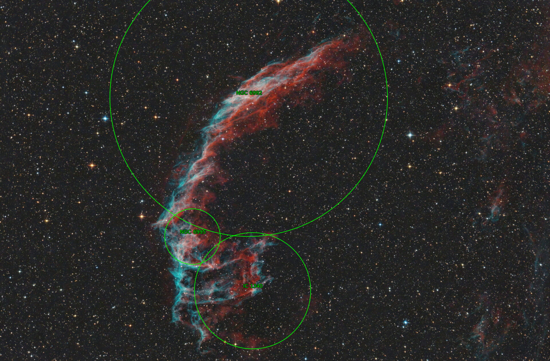 Sternkarten-Overlay (Astrometry.net)