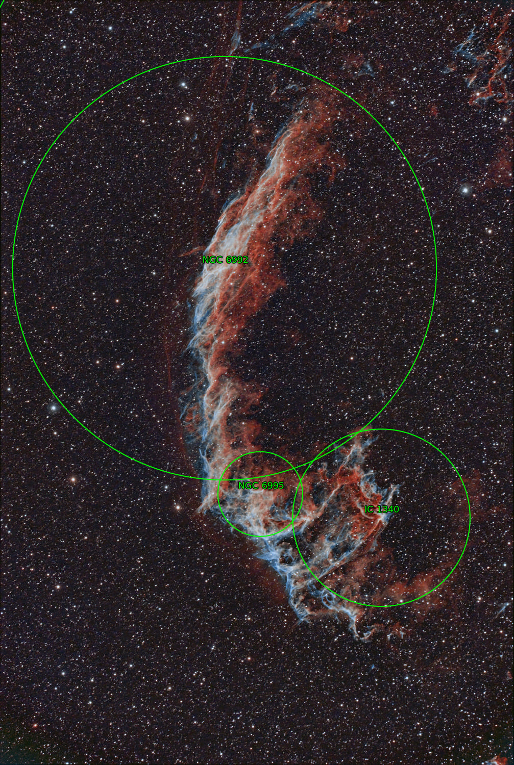 Sternkarten-Overlay (Astrometry.net)