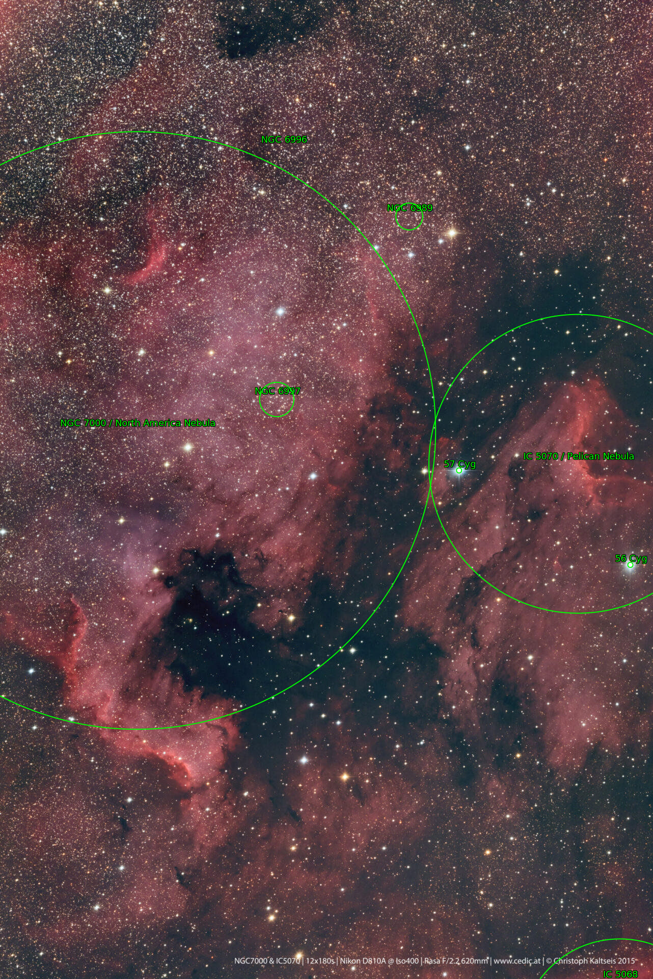 Sternkarten-Overlay (Astrometry.net)