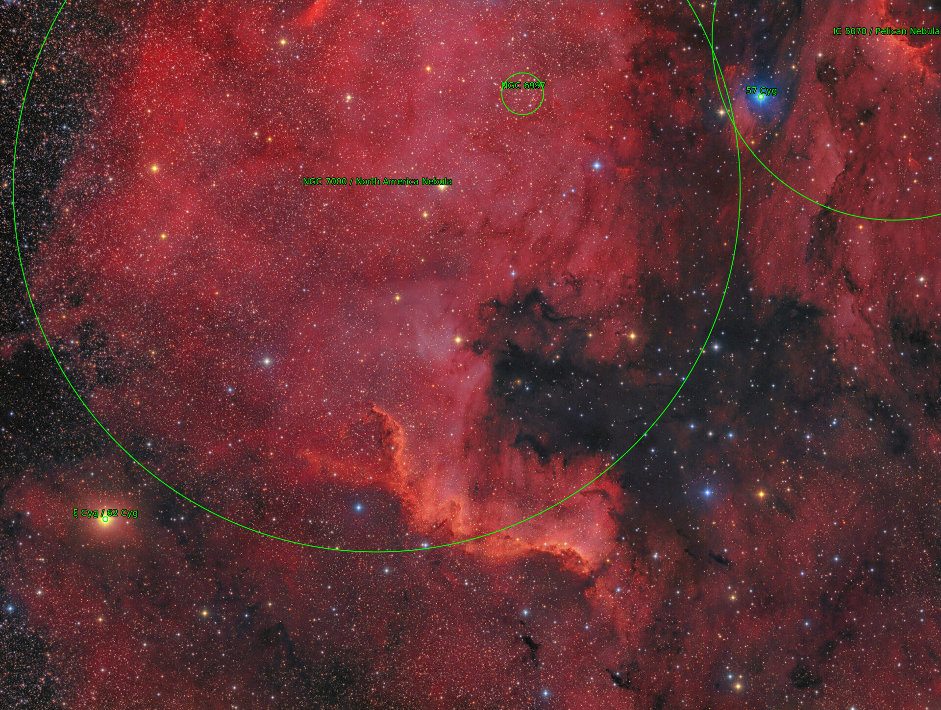 Sternkarten-Overlay (Astrometry.net)