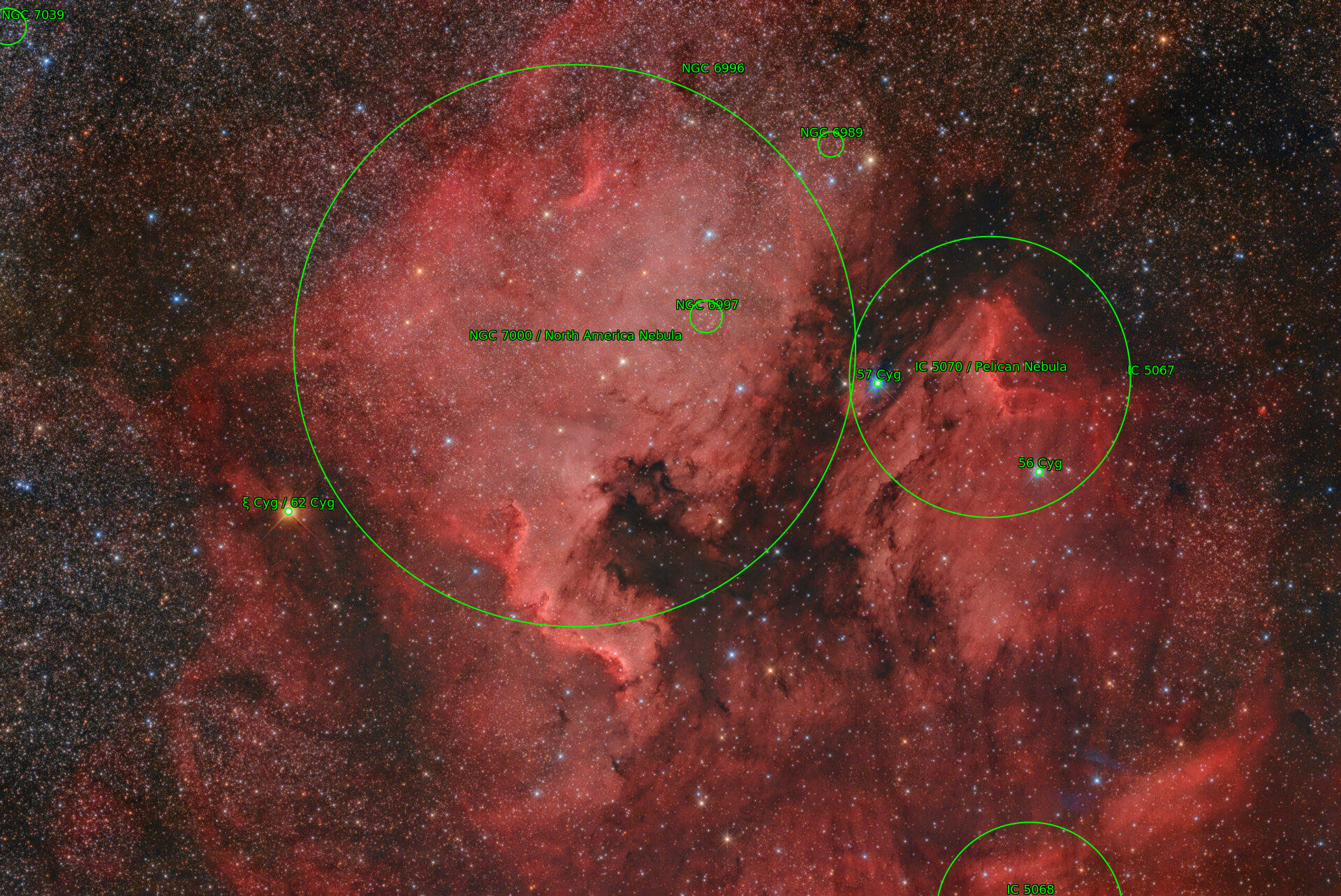 Sternkarten-Overlay (Astrometry.net)