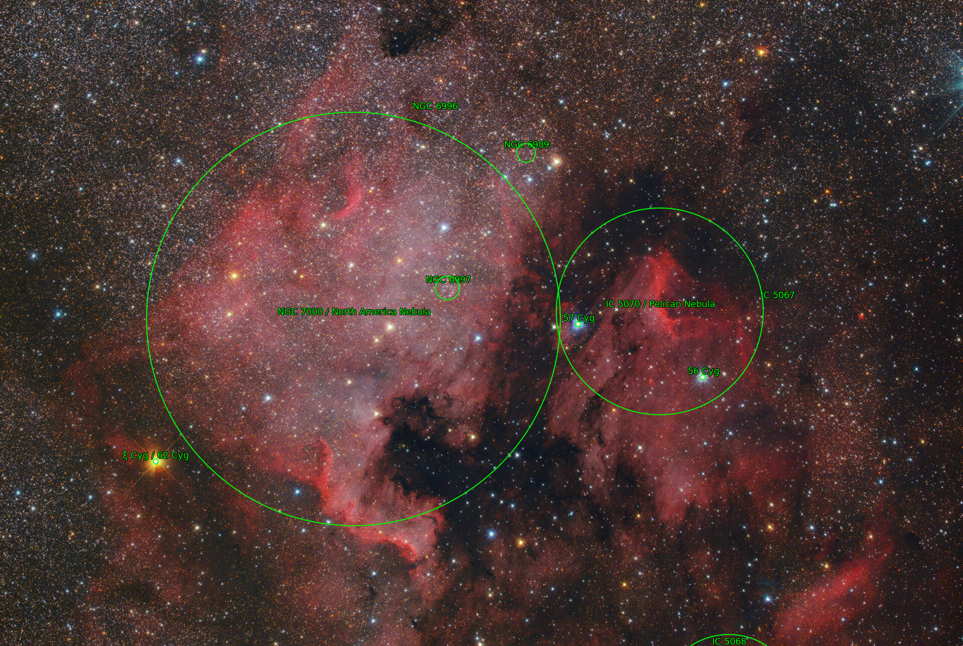 Sternkarten-Overlay (Astrometry.net)