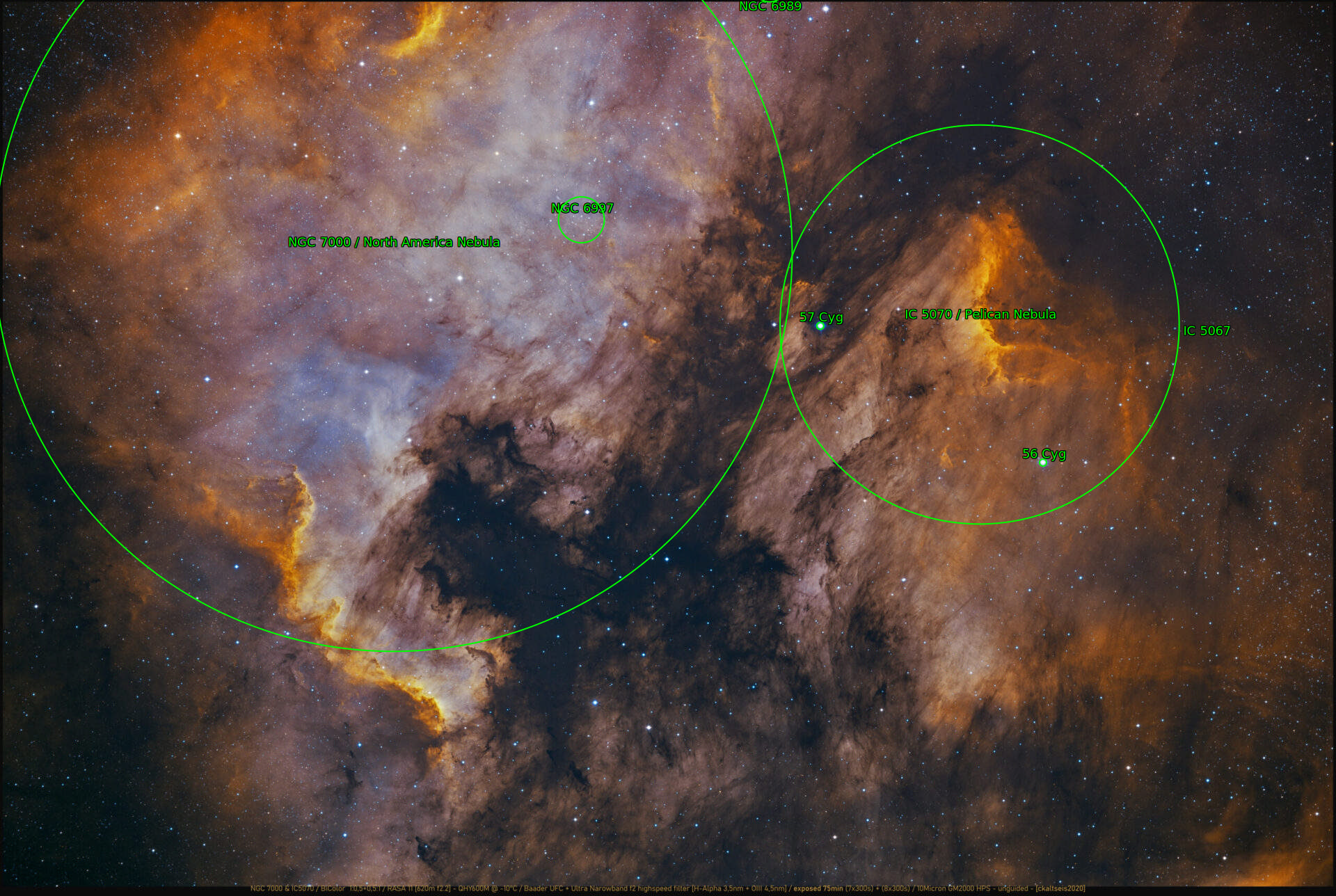 Sternkarten-Overlay (Astrometry.net)