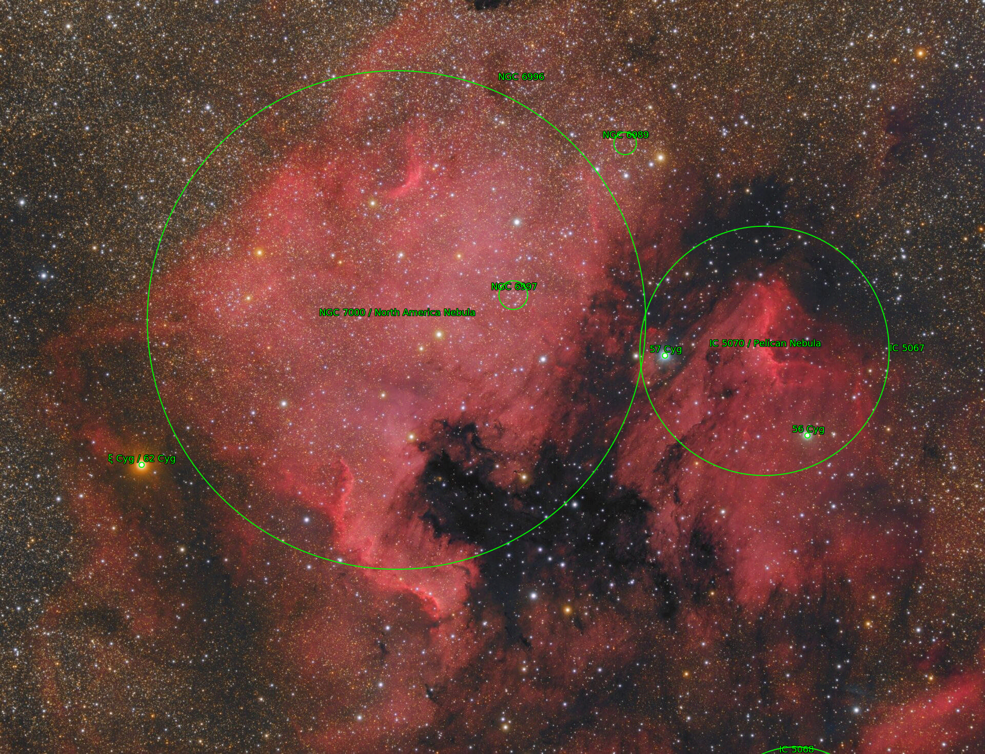 Sternkarten-Overlay (Astrometry.net)