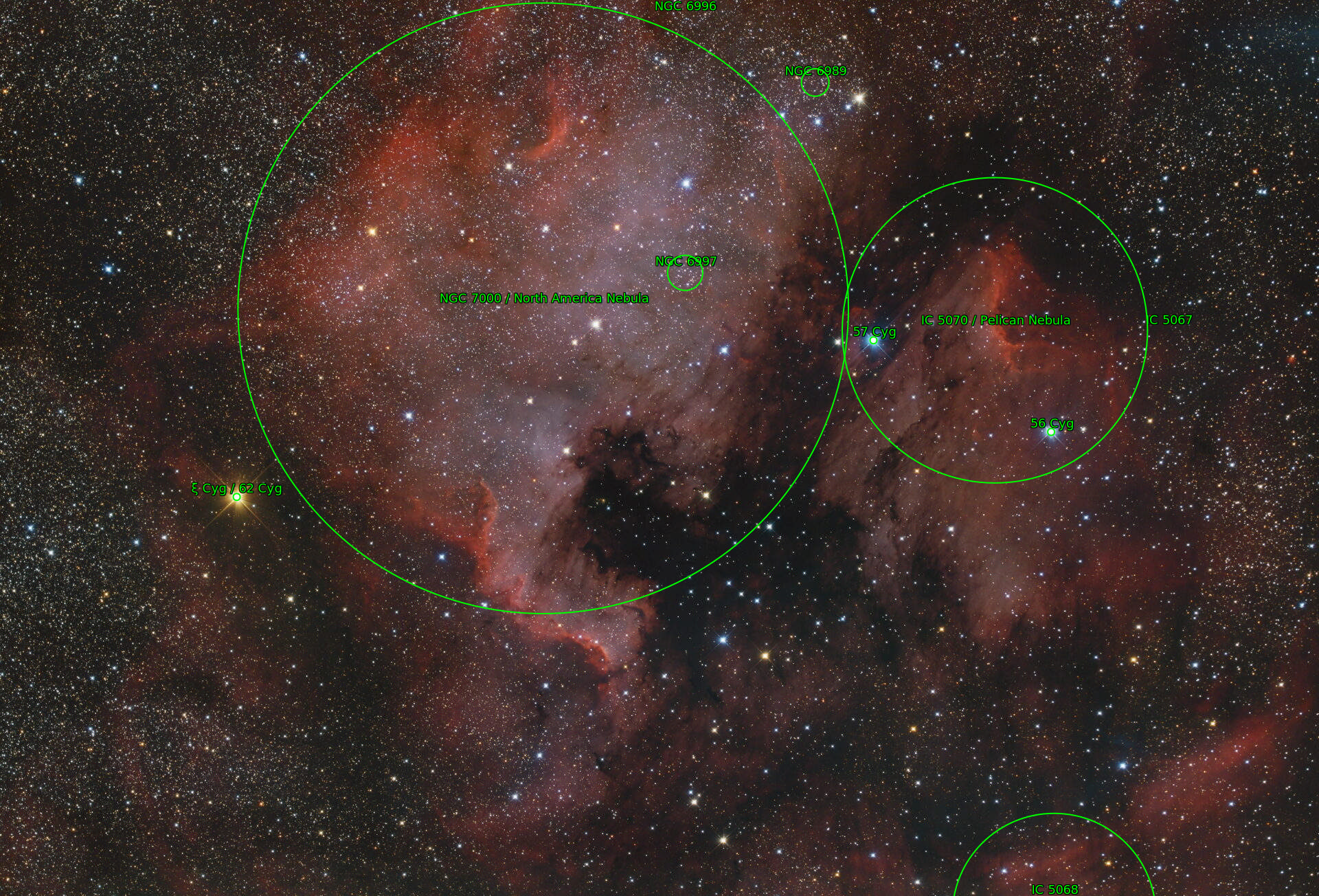 Sternkarten-Overlay (Astrometry.net)
