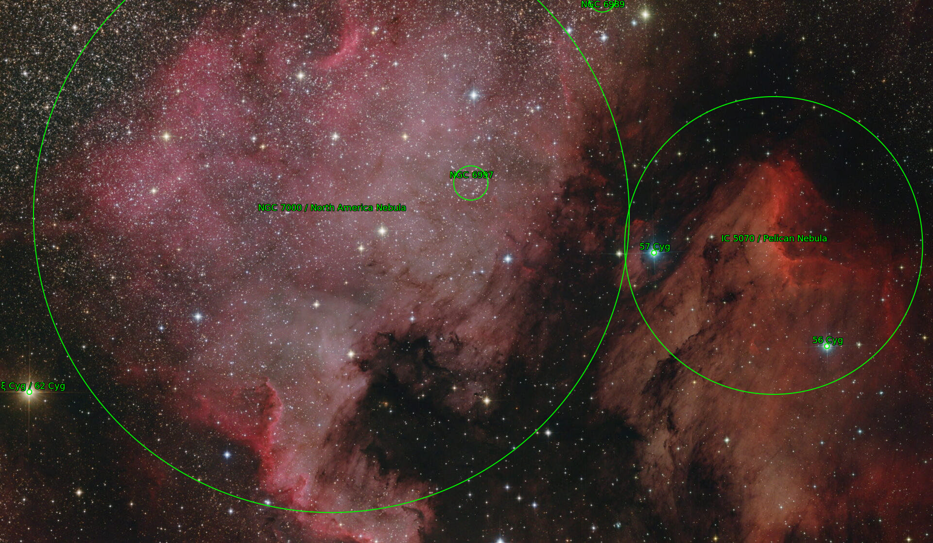 Sternkarten-Overlay (Astrometry.net)