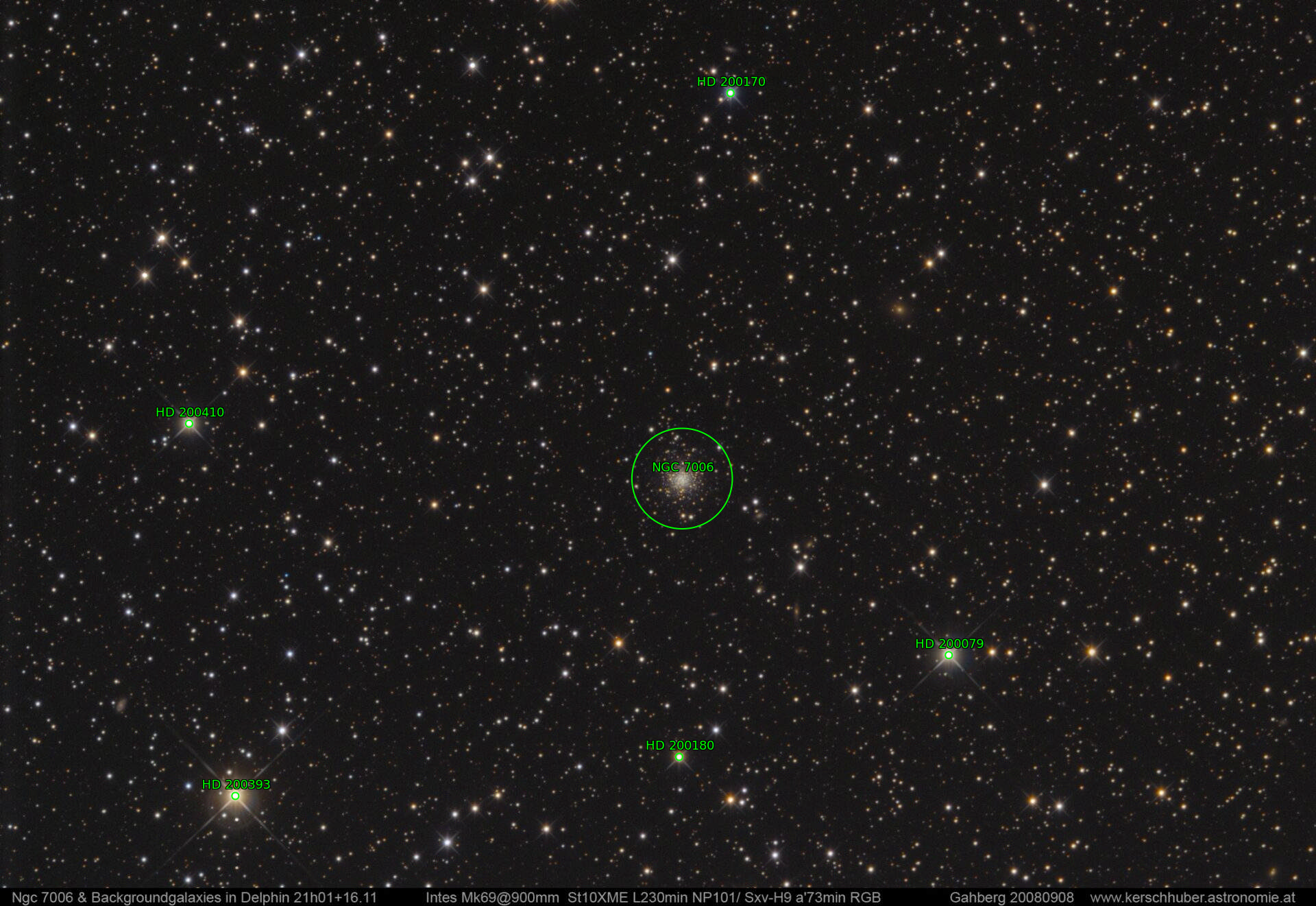 Sternkarten-Overlay (Astrometry.net)