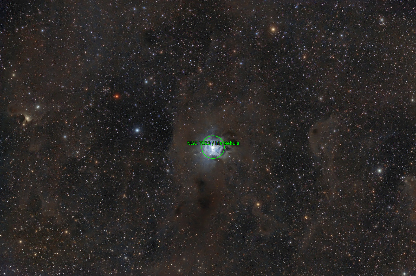 Sternkarten-Overlay (Astrometry.net)