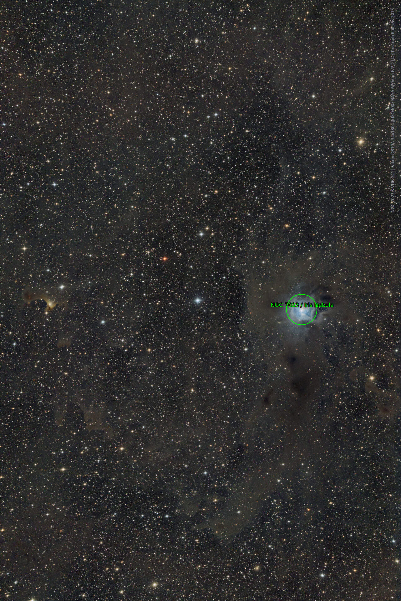 Sternkarten-Overlay (Astrometry.net)