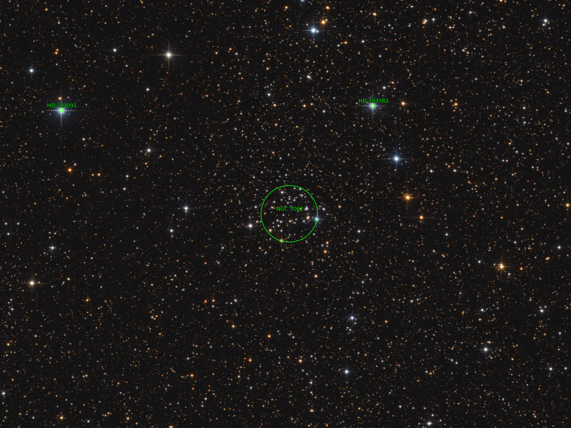 Sternkarten-Overlay (Astrometry.net)