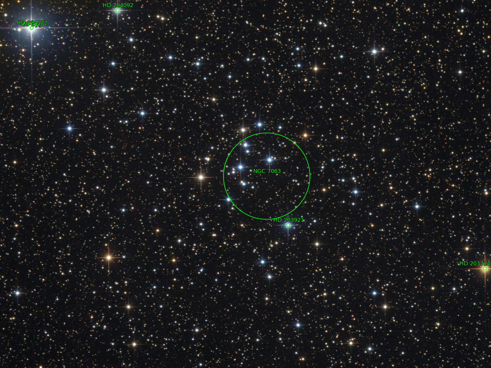 Sternkarten-Overlay (Astrometry.net)