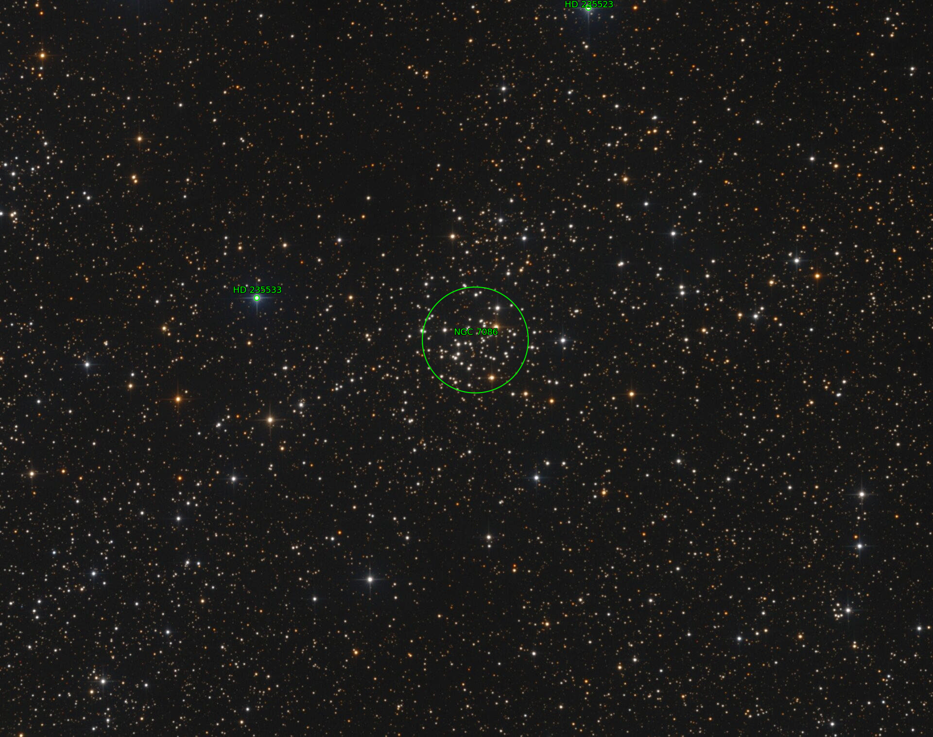 Sternkarten-Overlay (Astrometry.net)