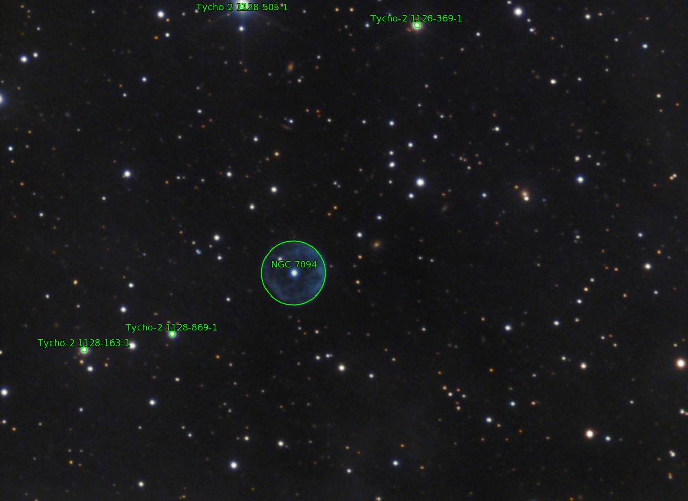 Sternkarten-Overlay (Astrometry.net)