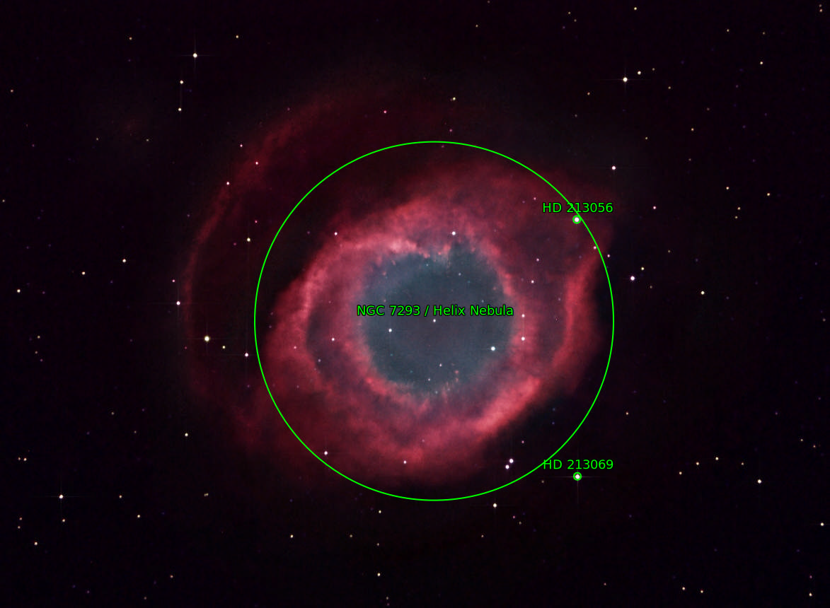 Sternkarten-Overlay (Astrometry.net)