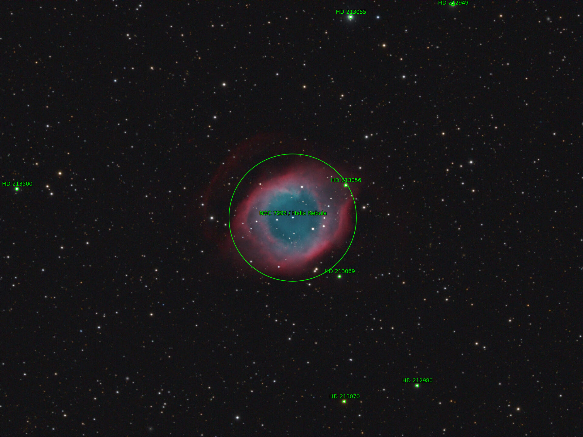 Sternkarten-Overlay (Astrometry.net)