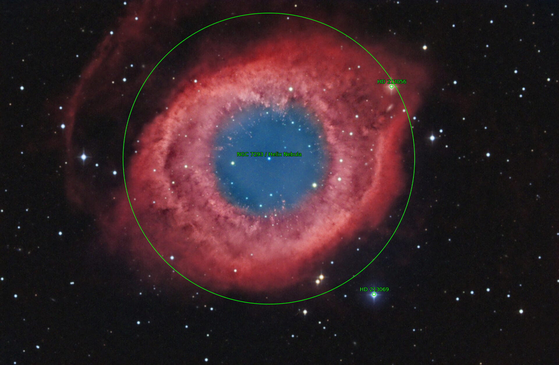 Sternkarten-Overlay (Astrometry.net)
