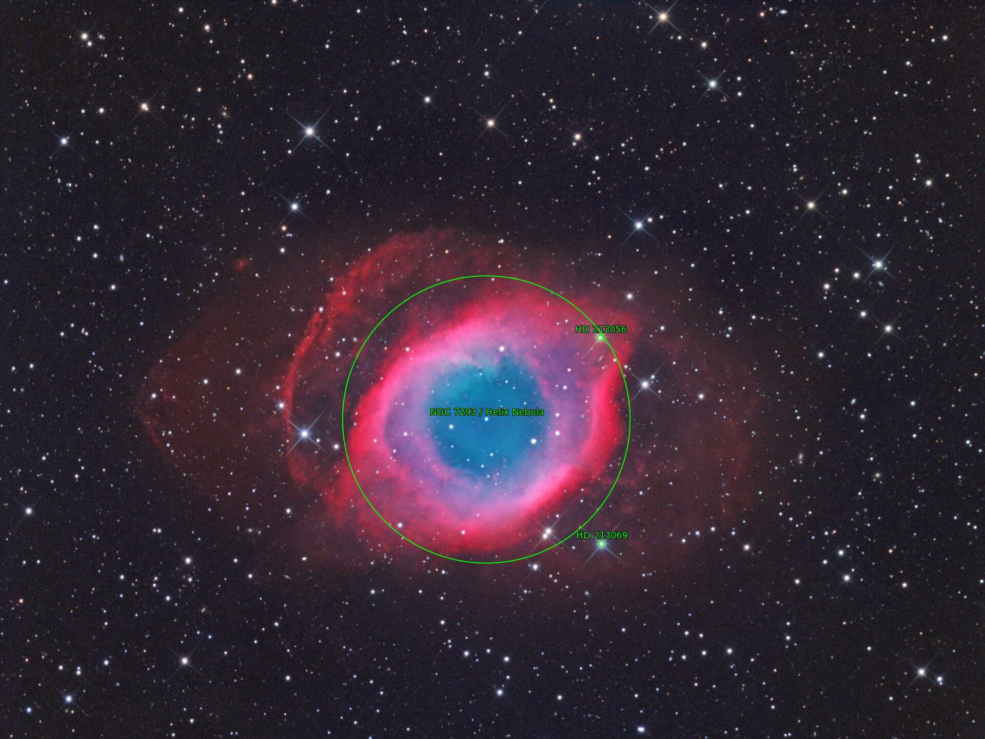 Sternkarten-Overlay (Astrometry.net)
