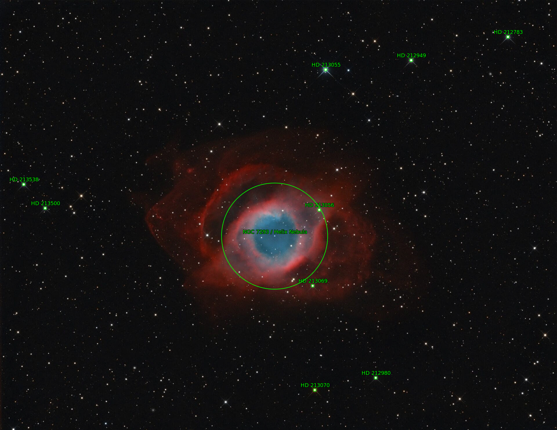 Sternkarten-Overlay (Astrometry.net)