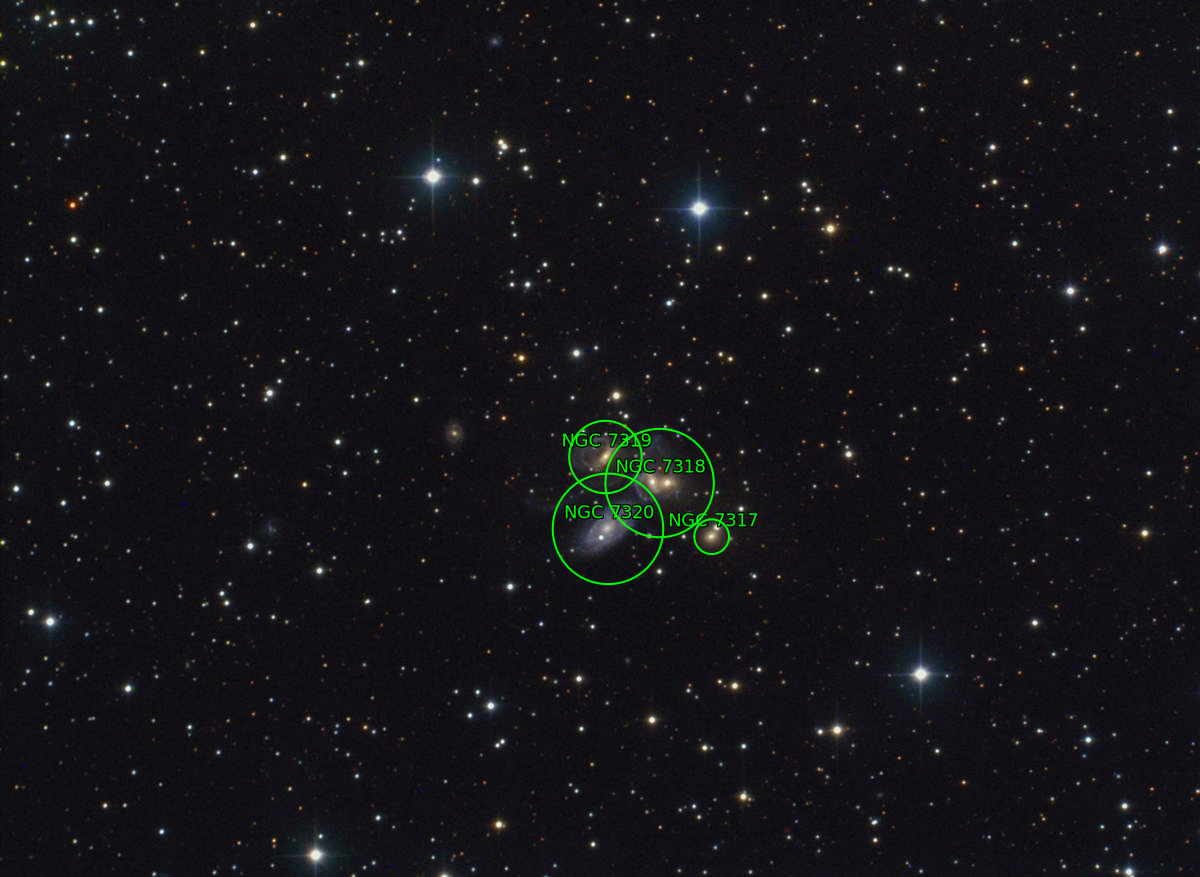 Sternkarten-Overlay (Astrometry.net)