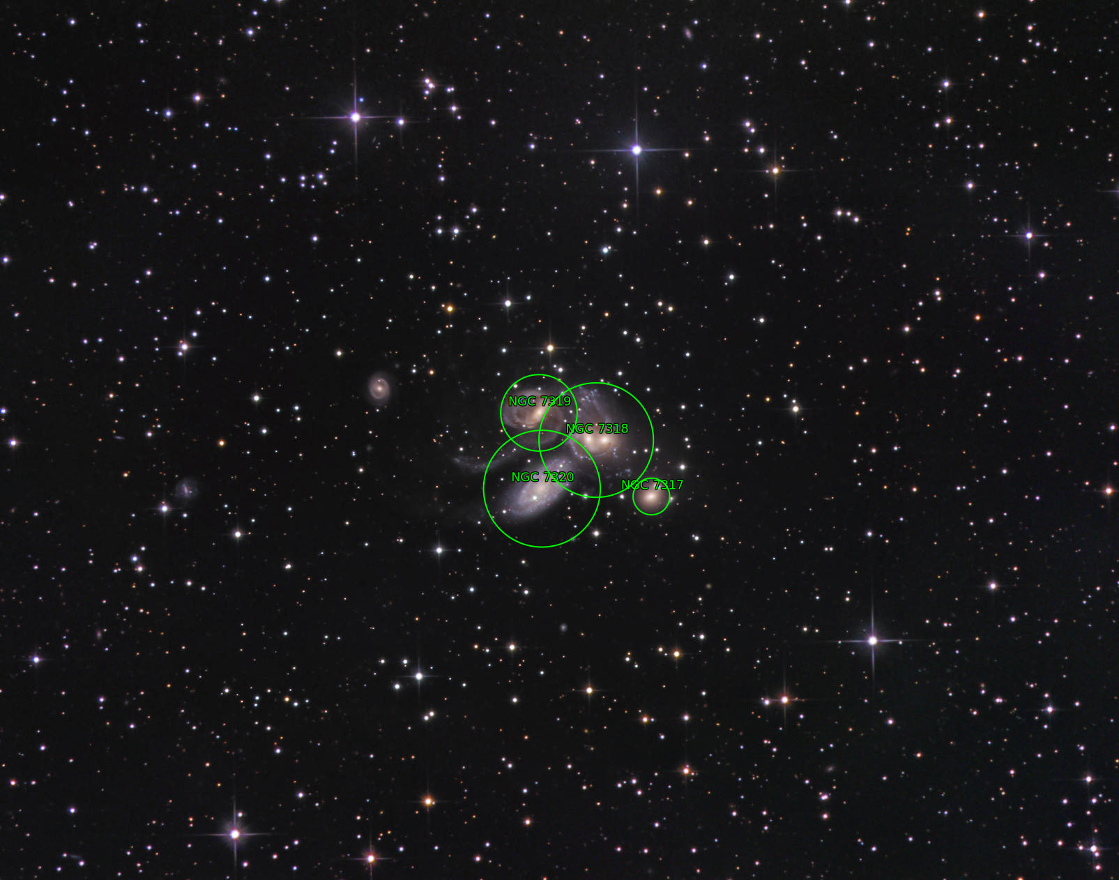 Sternkarten-Overlay (Astrometry.net)