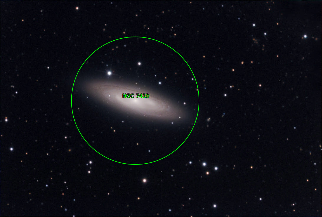 Sternkarten-Overlay (Astrometry.net)