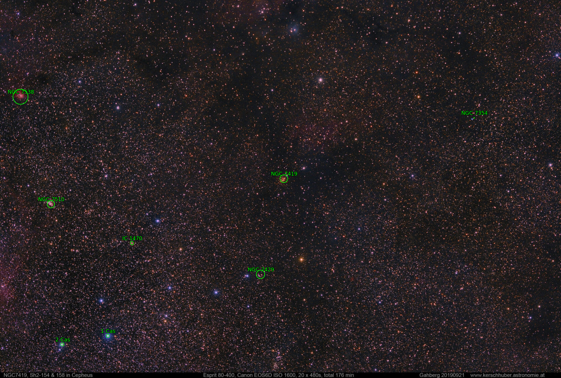 Sternkarten-Overlay (Astrometry.net)