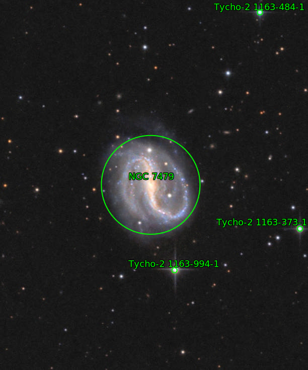 Sternkarten-Overlay (Astrometry.net)