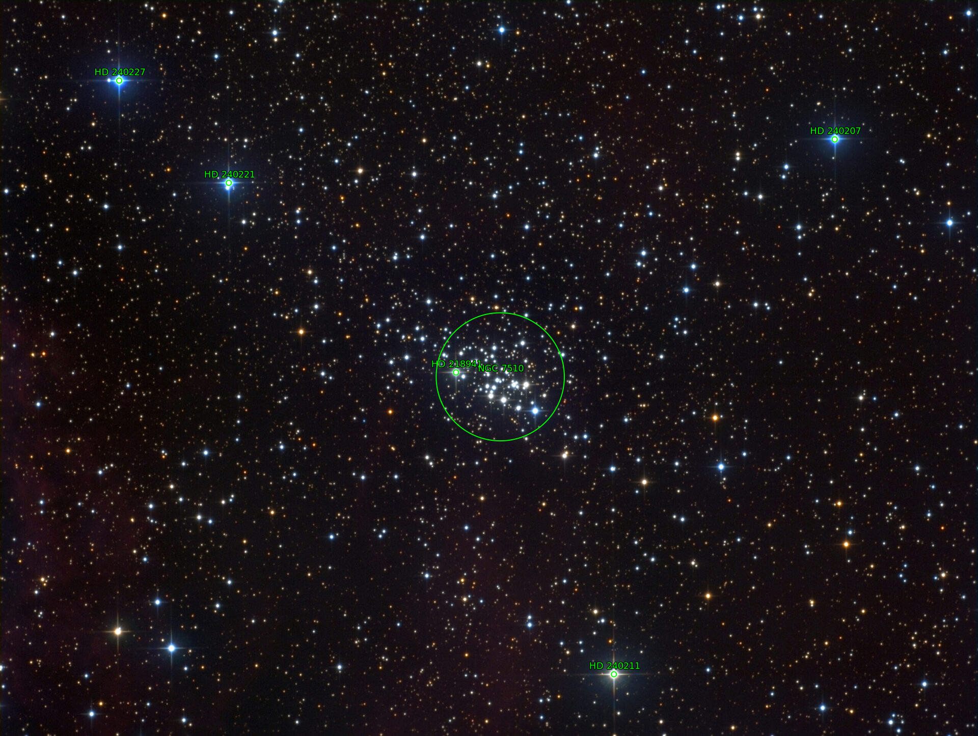 Sternkarten-Overlay (Astrometry.net)