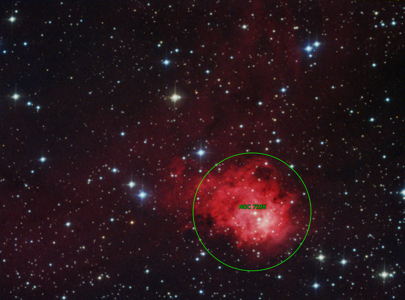 Sternkarten-Overlay (Astrometry.net)