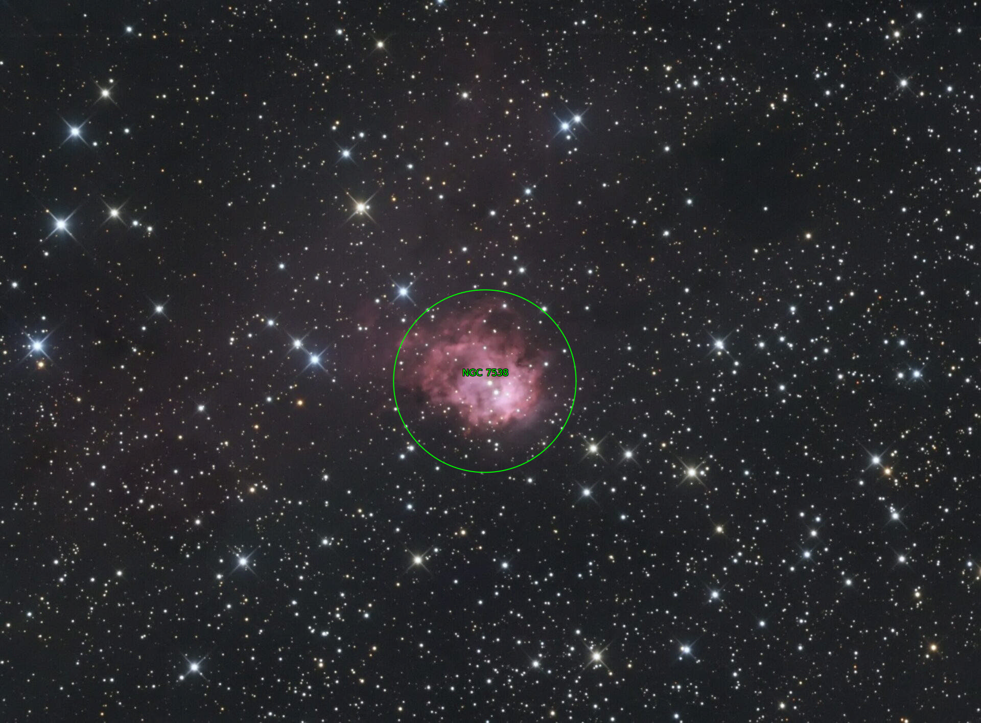 Sternkarten-Overlay (Astrometry.net)