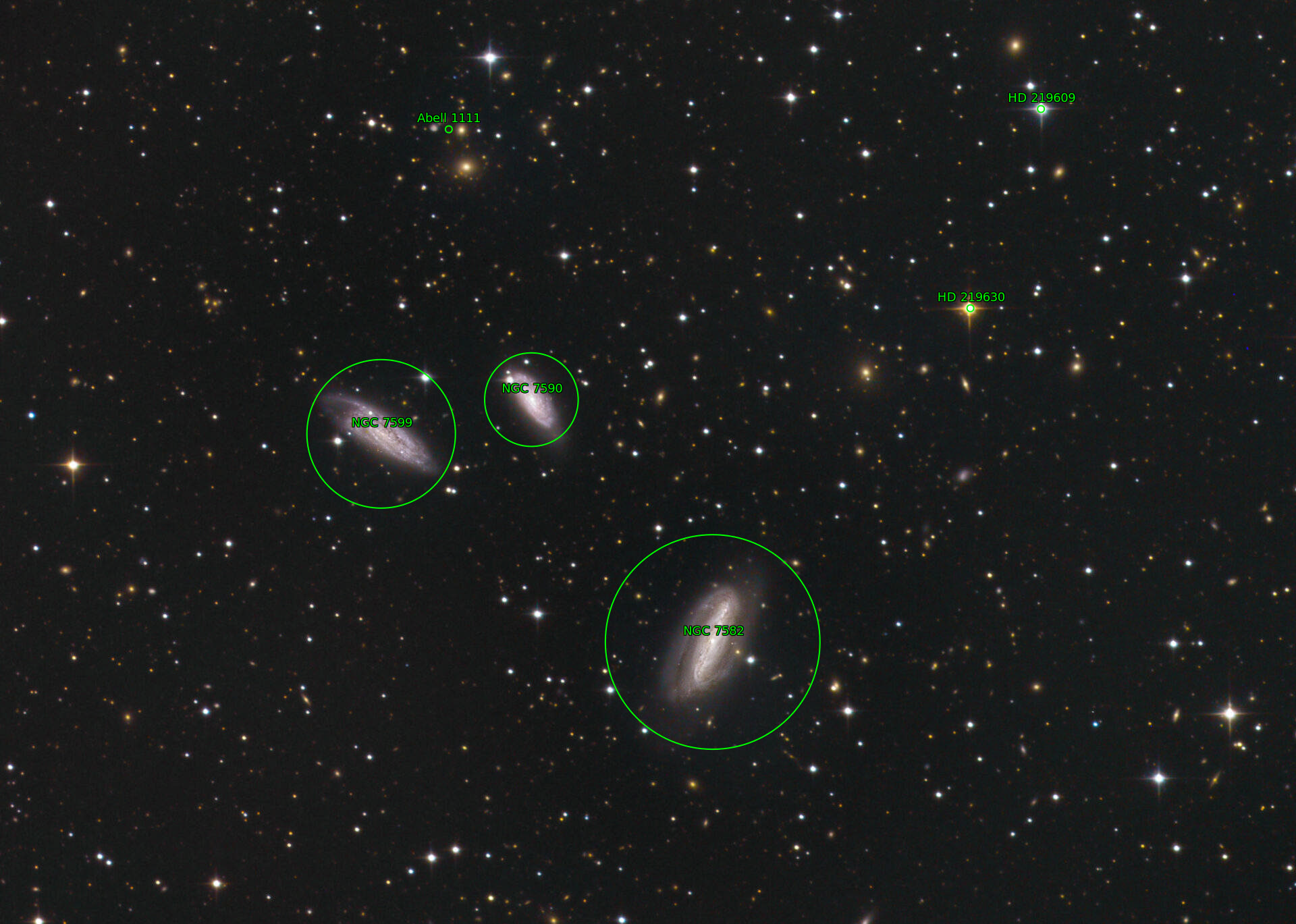 Sternkarten-Overlay (Astrometry.net)