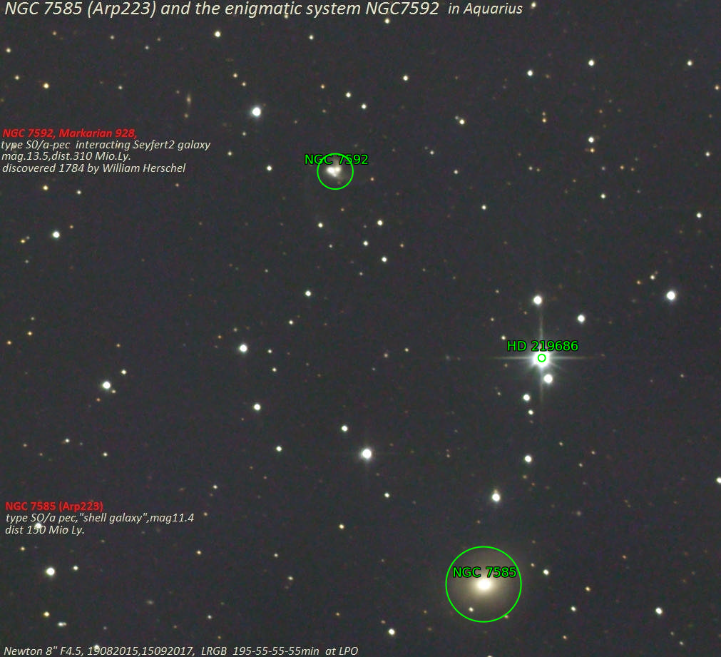 Sternkarten-Overlay (Astrometry.net)