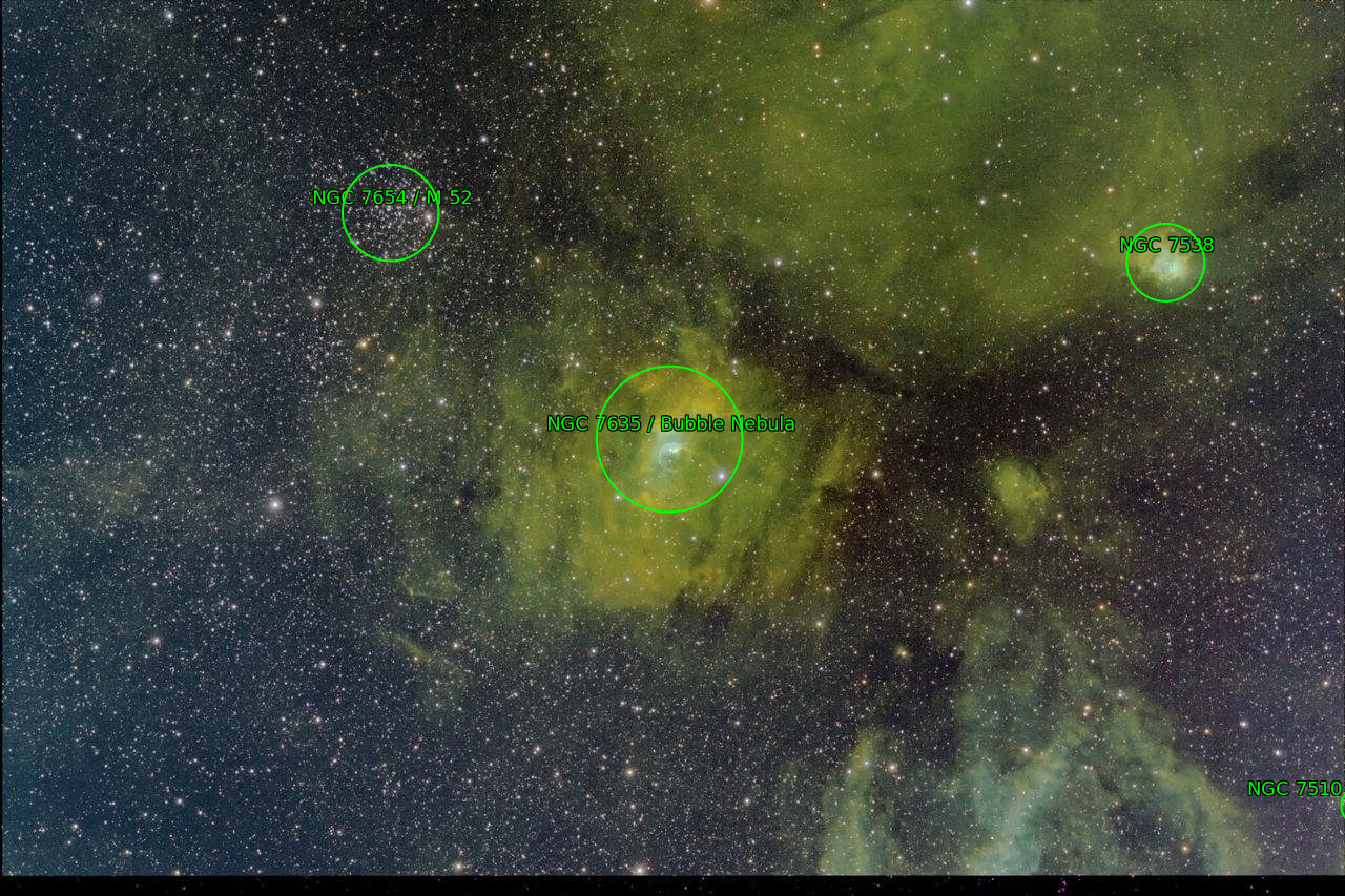 Sternkarten-Overlay (Astrometry.net)