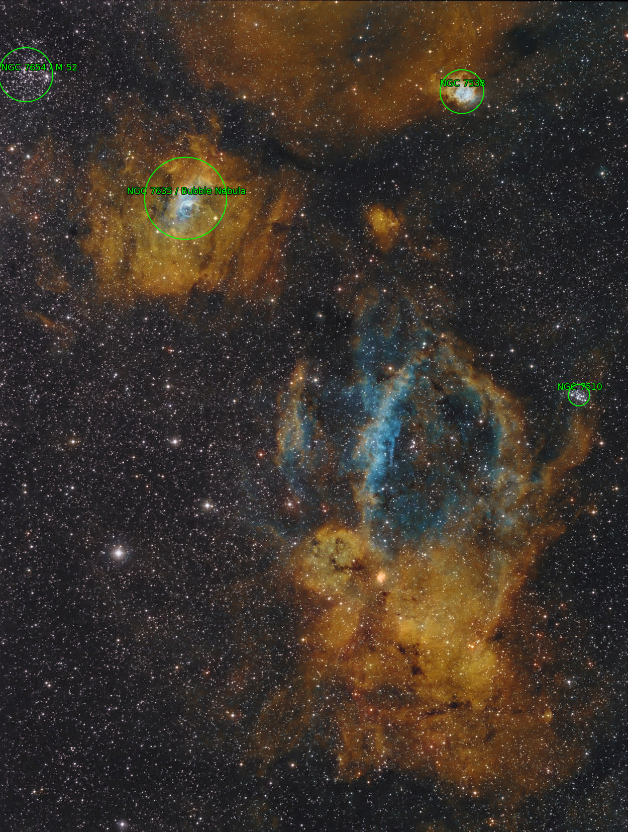 Sternkarten-Overlay (Astrometry.net)