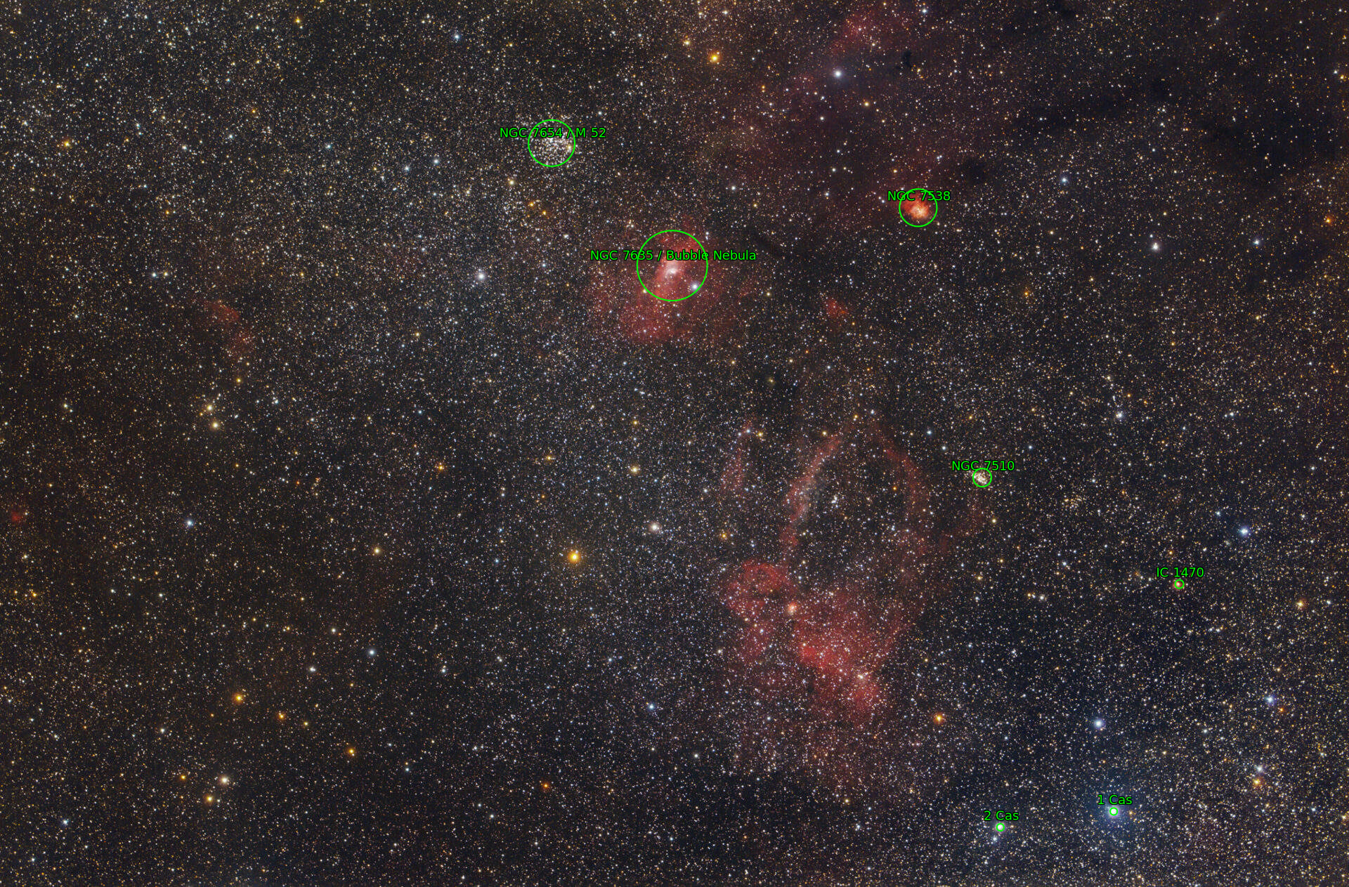 Sternkarten-Overlay (Astrometry.net)