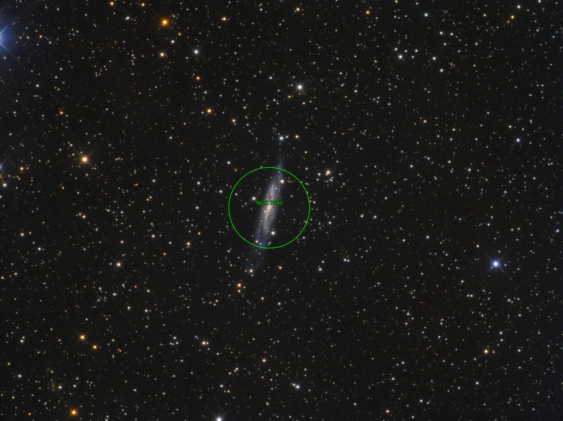 Sternkarten-Overlay (Astrometry.net)