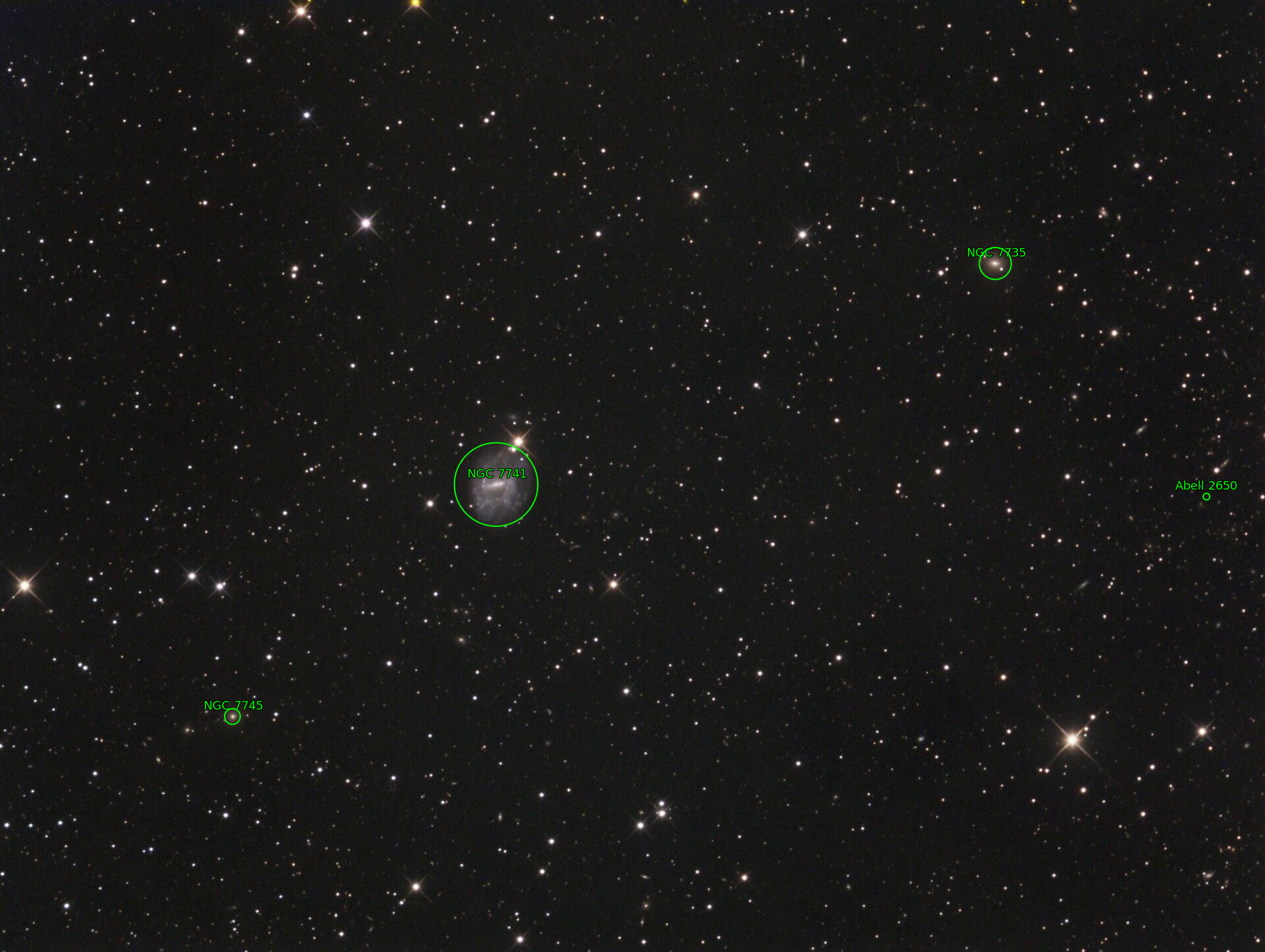 Sternkarten-Overlay (Astrometry.net)