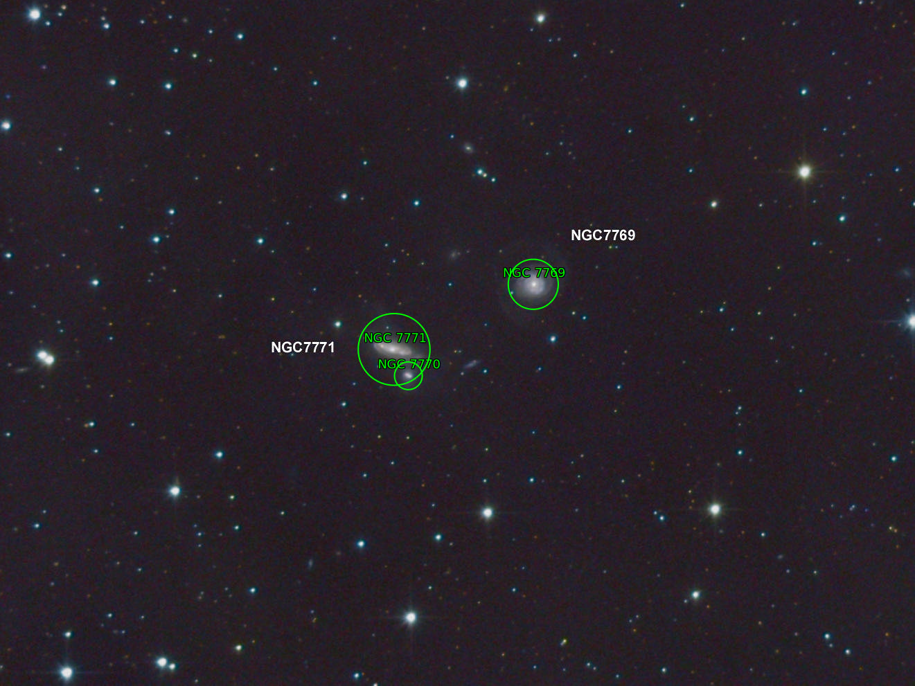 Sternkarten-Overlay (Astrometry.net)