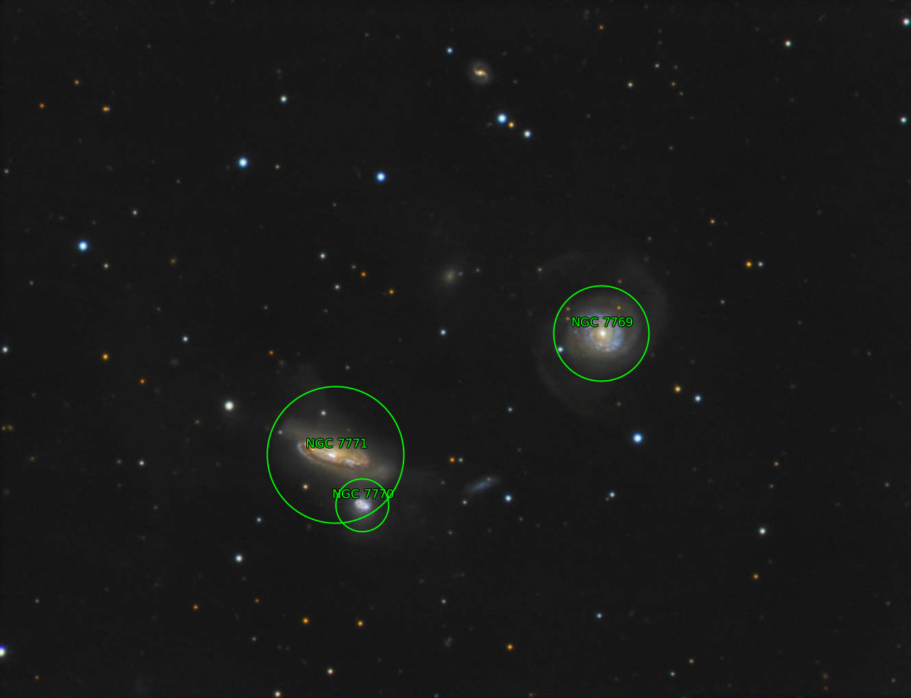 Sternkarten-Overlay (Astrometry.net)