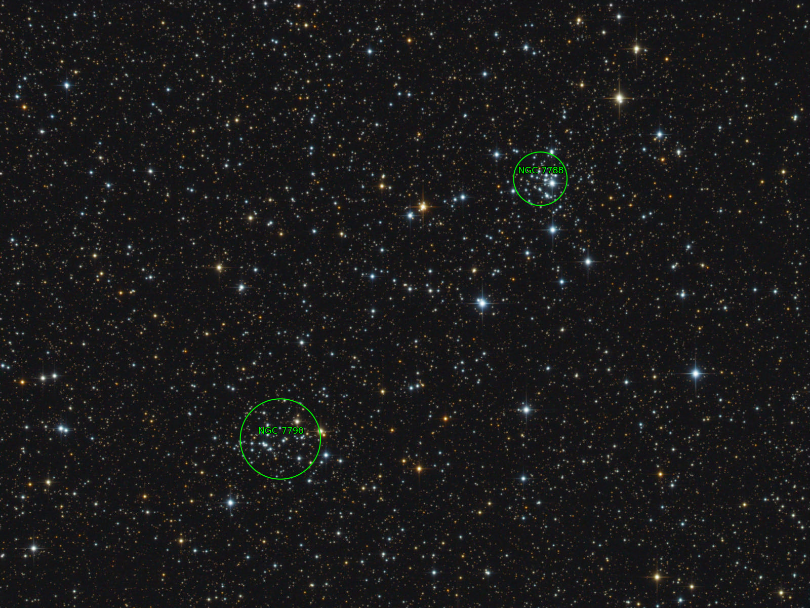 Sternkarten-Overlay (Astrometry.net)