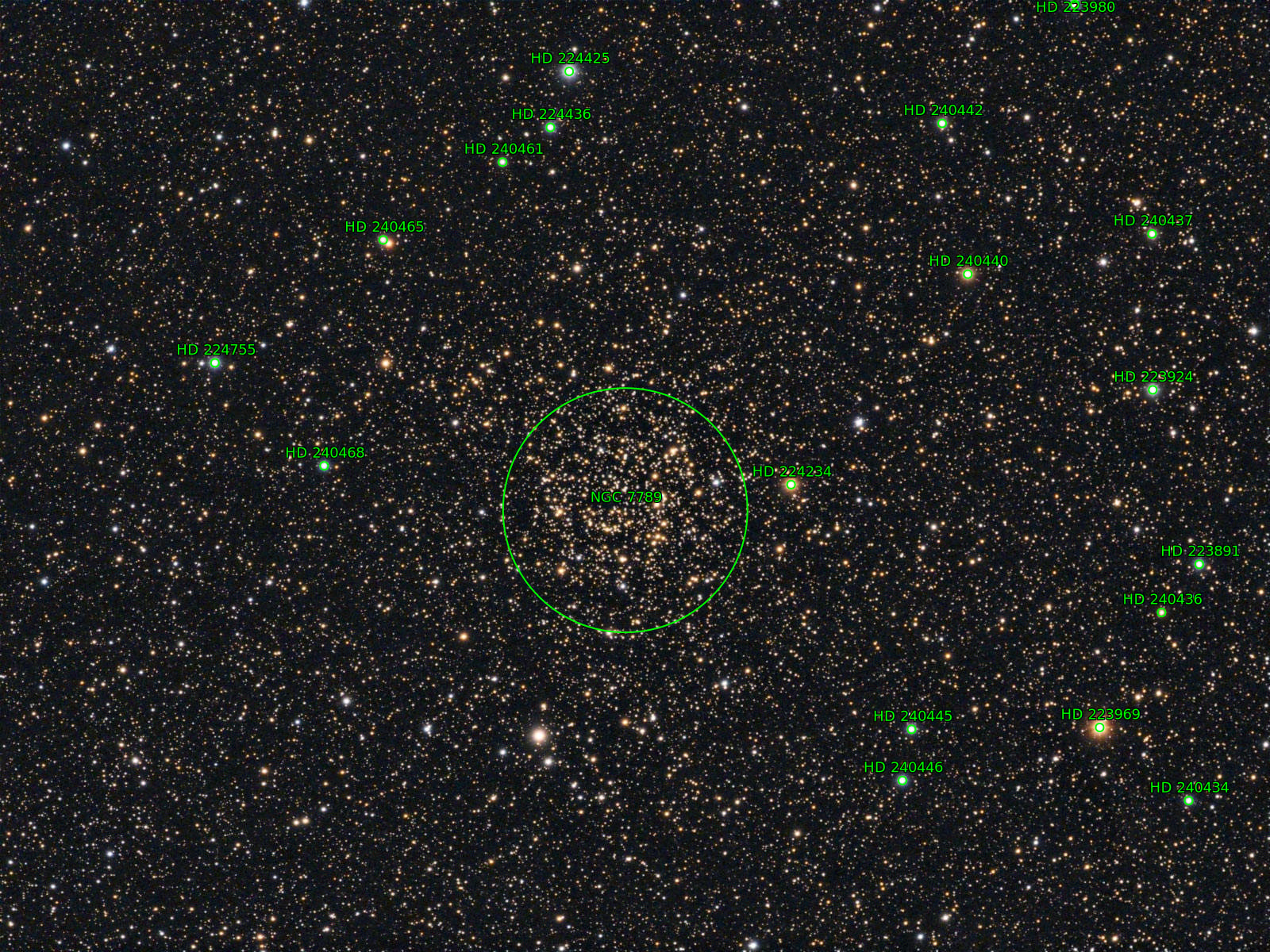 Sternkarten-Overlay (Astrometry.net)