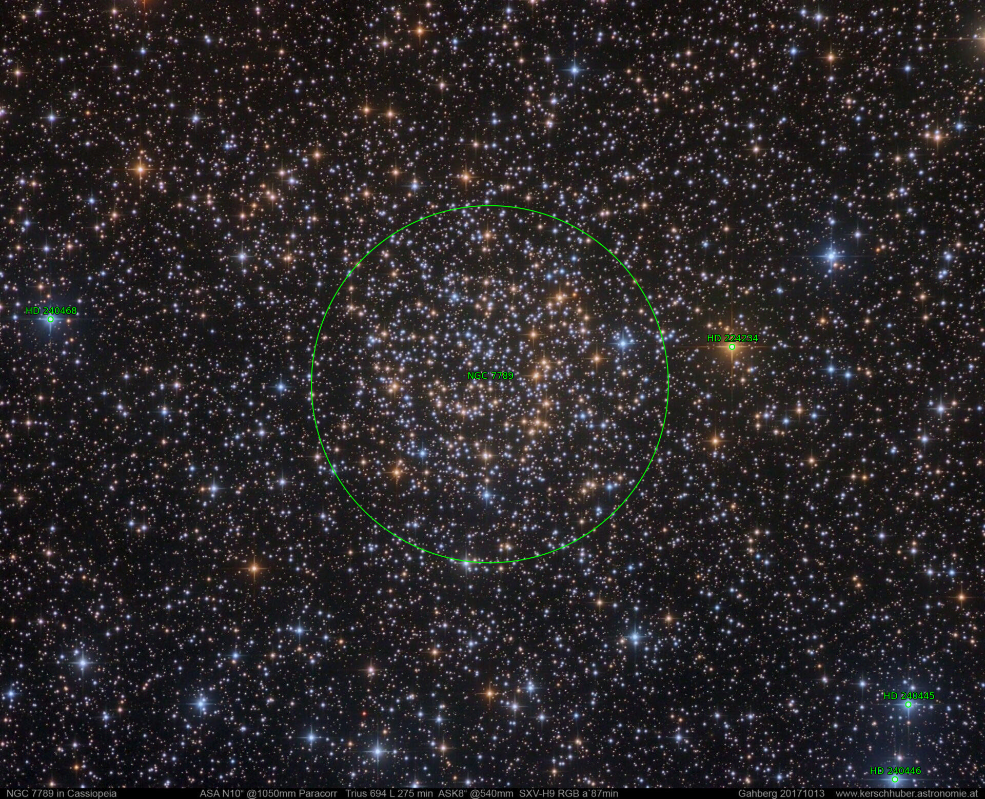 Sternkarten-Overlay (Astrometry.net)