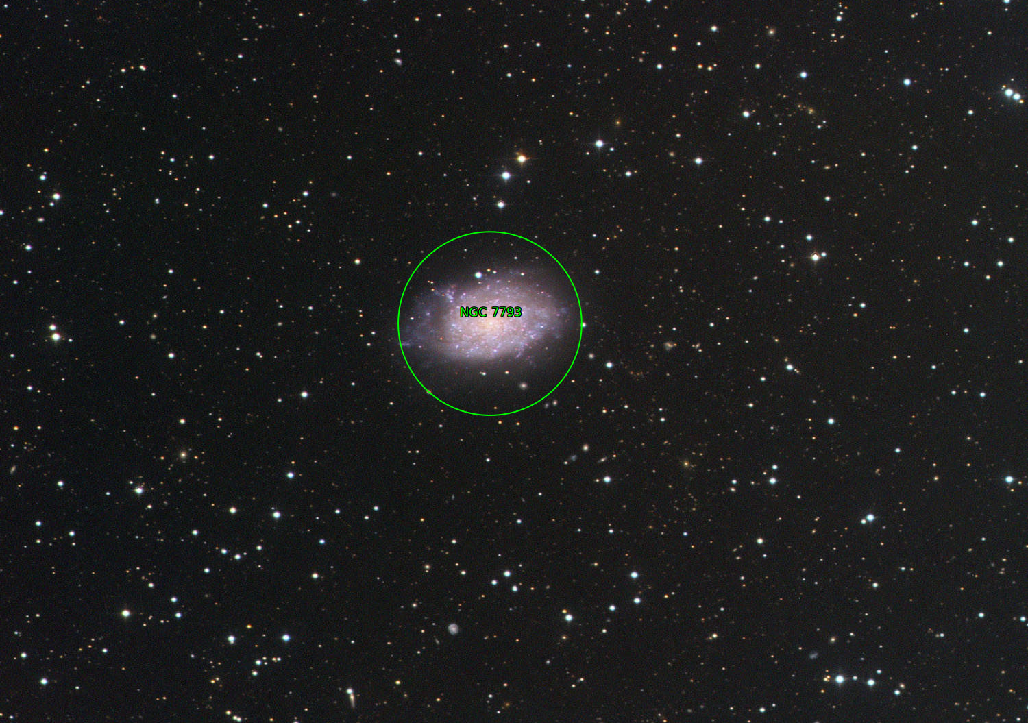 Sternkarten-Overlay (Astrometry.net)